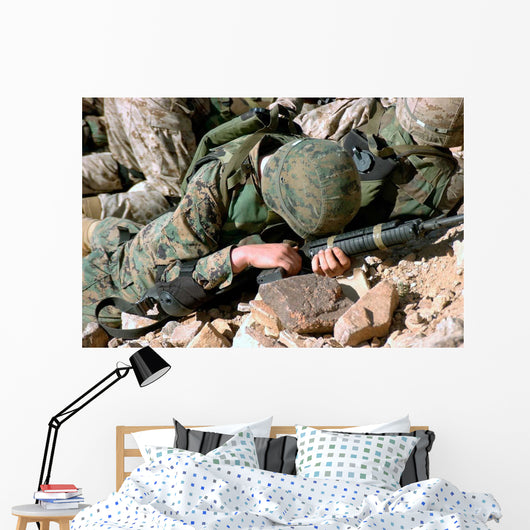 Us Marine Corps Private Wall Decal