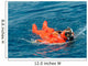 Sailor Rescued Diver Wall Decal