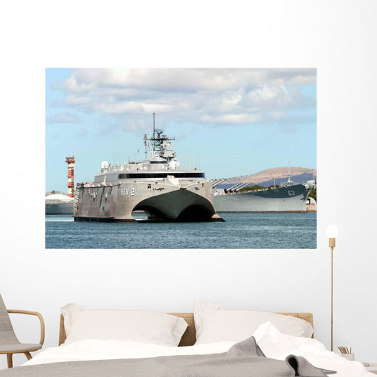 Bow Us Navy Experimental Wall Decal Design 1