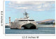 Bow Us Navy Experimental Wall Decal Design 1