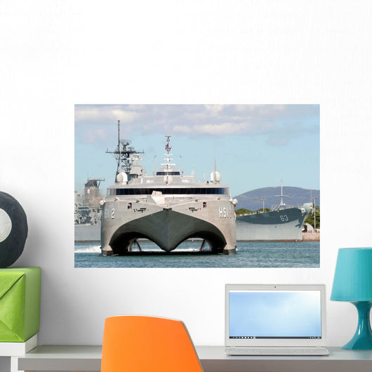 Bow Us Navy Experimental Wall Decal Design 2