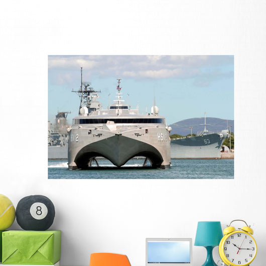 Bow Us Navy Experimental Wall Decal Design 2