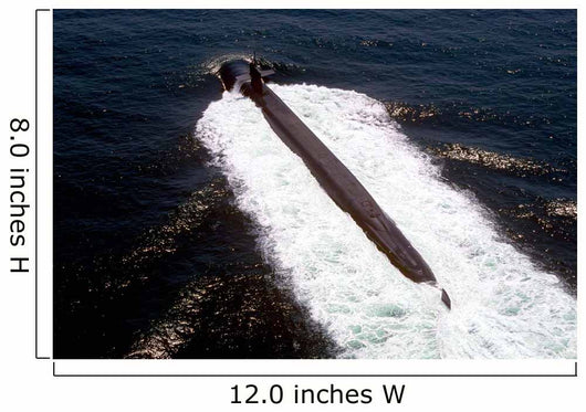 Nuclear-powered Ballistic Missile Submarine Wall Decal