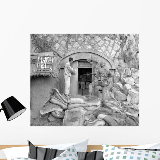 Korean Civilian Shows U Wall Decal