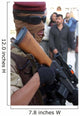 Armed Iraqi Army Guard Wall Decal Design 1