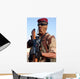 Armed Iraqi Army Guard Wall Decal Design 2