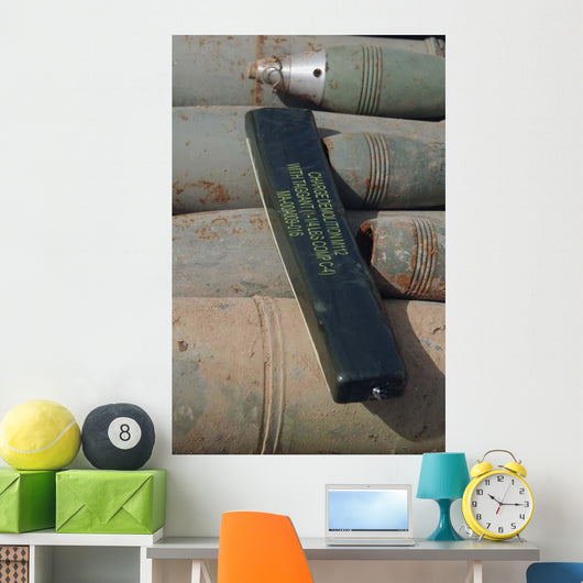 C-4 Explosive Placed 100 Wall Decal