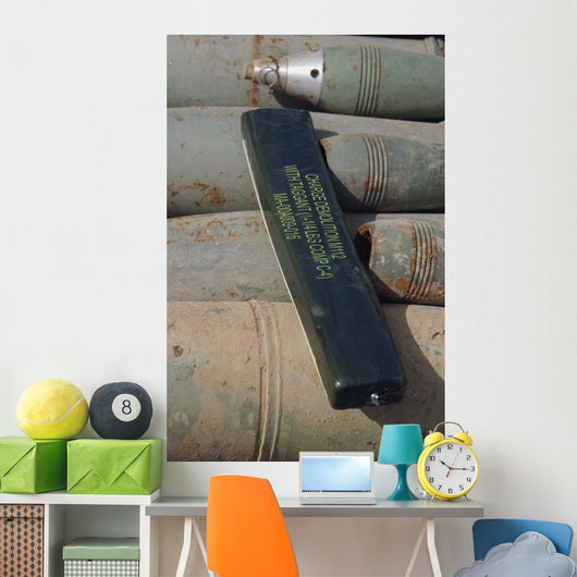 C-4 Explosive Placed 100 Wall Decal