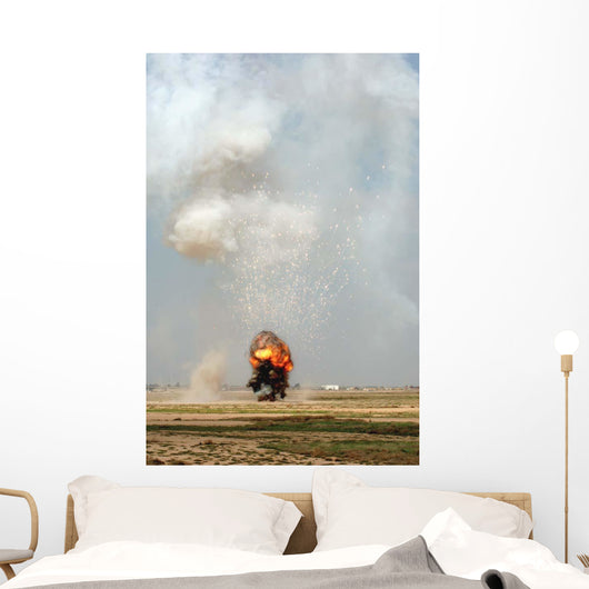 Controlled Detonation Wall Decal