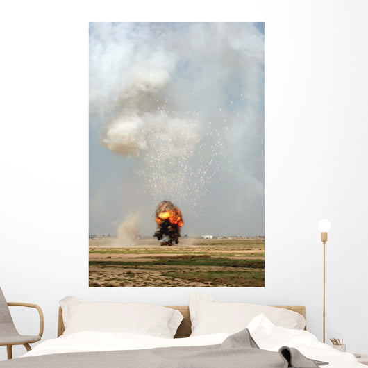 Controlled Detonation Wall Decal