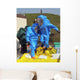Airman and Soldier Jump Wall Decal