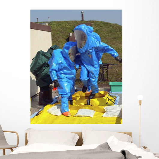Airman and Soldier Jump Wall Decal