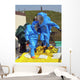 Airman and Soldier Jump Wall Decal