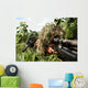 Soldiers Dressed Ghillie Suits Wall Decal