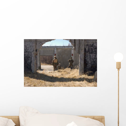 Airmen Find Designated Location Wall Decal
