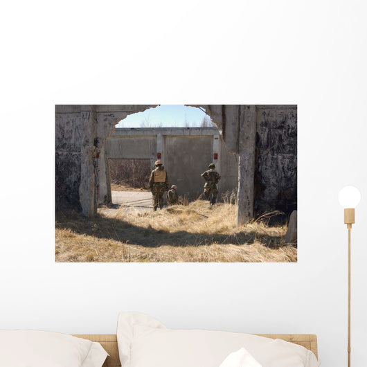 Airmen Find Designated Location Wall Decal