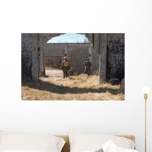 Airmen Find Designated Location Wall Decal
