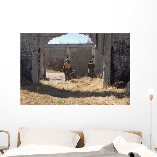 Airmen Find Designated Location Wall Decal