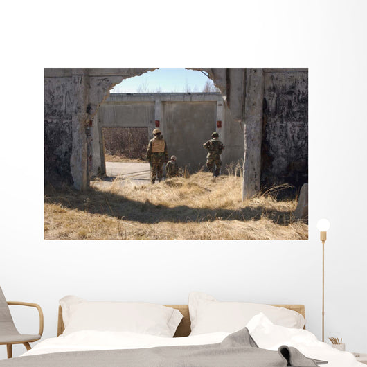 Airmen Find Designated Location Wall Decal