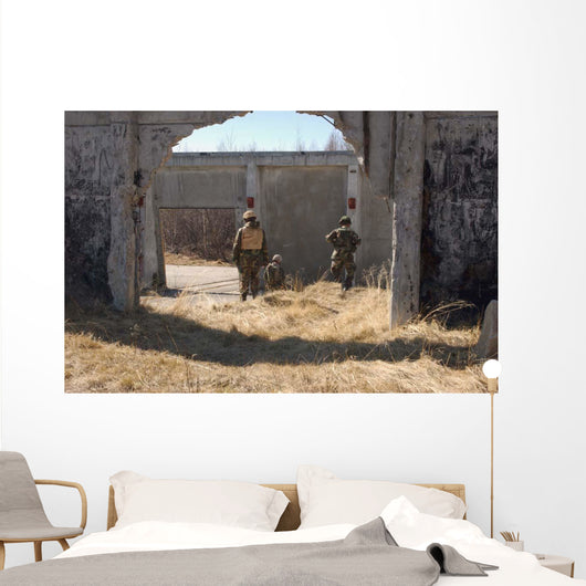 Airmen Find Designated Location Wall Decal