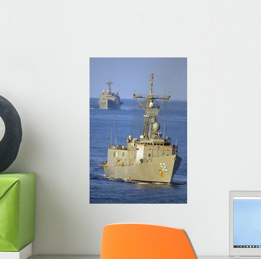 Guided Missile Frigate Uss Wall Decal