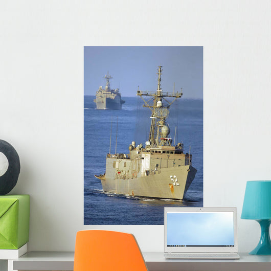 Guided Missile Frigate Uss Wall Decal