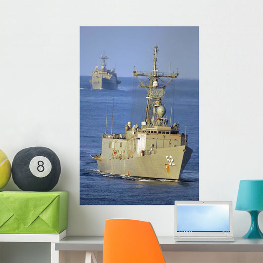 Guided Missile Frigate Uss Wall Decal