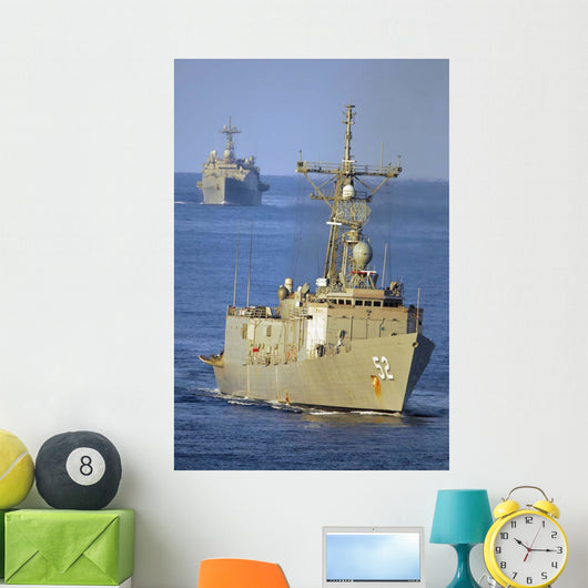 Guided Missile Frigate Uss Wall Decal