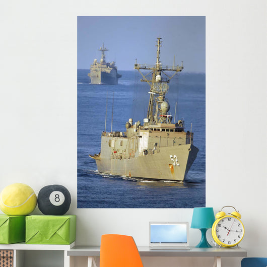 Guided Missile Frigate Uss Wall Decal