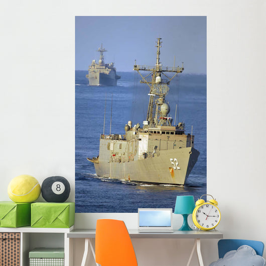 Guided Missile Frigate Uss Wall Decal