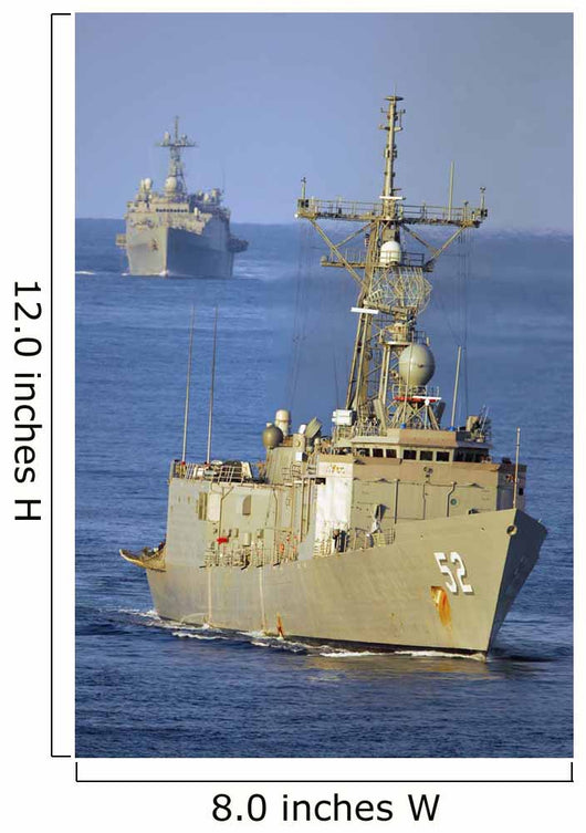 Guided Missile Frigate Uss Wall Decal
