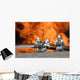 Firemen Neutralize Fire Wall Decal
