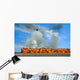 Pyrotechnics Explode While F-15 Wall Decal