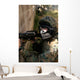 Marine Provides Security Wall Decal