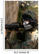 Marine Provides Security Wall Decal