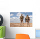 Marines Scan Horizon for Wall Decal