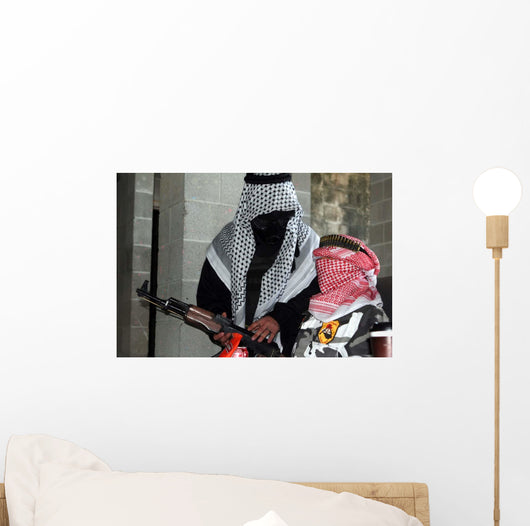 Role-playing Enemy Aggressor Arms Wall Decal