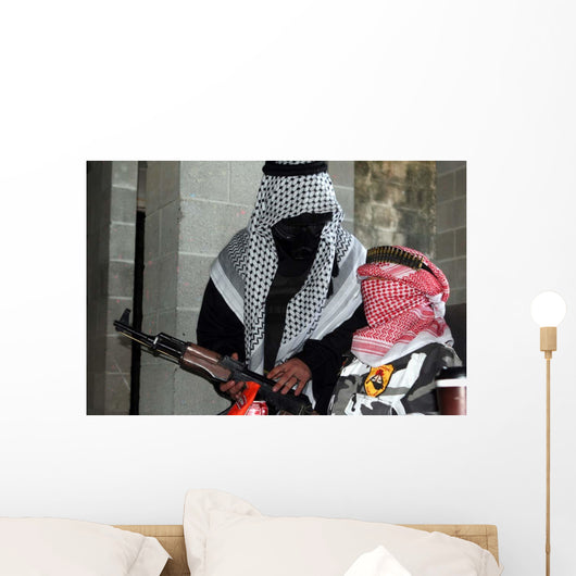 Role-playing Enemy Aggressor Arms Wall Decal