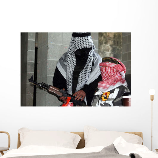 Role-playing Enemy Aggressor Arms Wall Decal