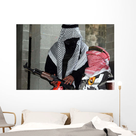Role-playing Enemy Aggressor Arms Wall Decal