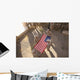 Marines Fold American Flag Wall Decal Design 1