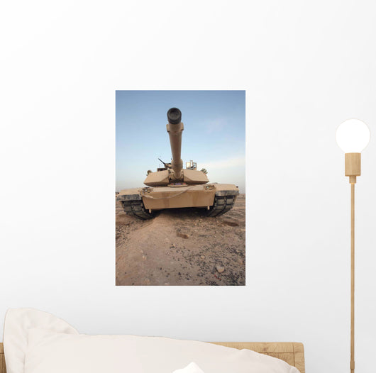 M-1a1 Main Battle Tank Wall Decal