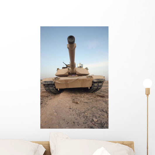 M-1a1 Main Battle Tank Wall Decal