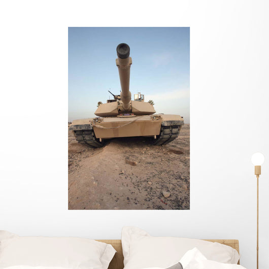 M-1a1 Main Battle Tank Wall Decal