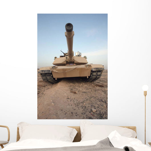 M-1a1 Main Battle Tank Wall Decal