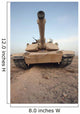 M-1a1 Main Battle Tank Wall Decal