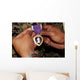 Purple Heart Award Wall Decal Design 2
