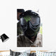 Paintball round Splattered Protective Wall Decal