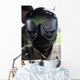 Paintball round Splattered Protective Wall Decal