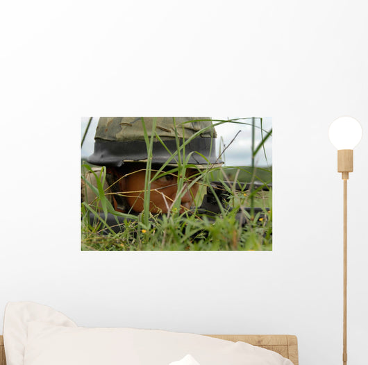 Infantryman with Royal Thai Wall Decal